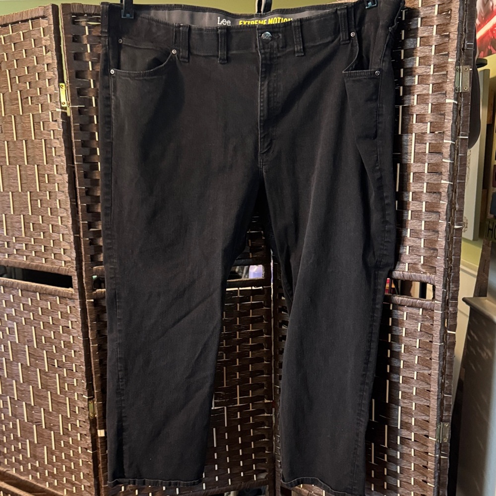Lee Men’s Straight Jeans Black